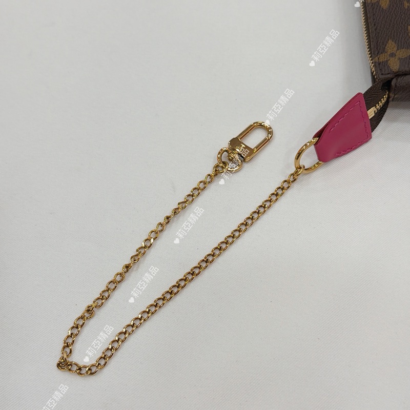 莉亞精品♡ LV M69752 限定彩繪小麻將 近新-13