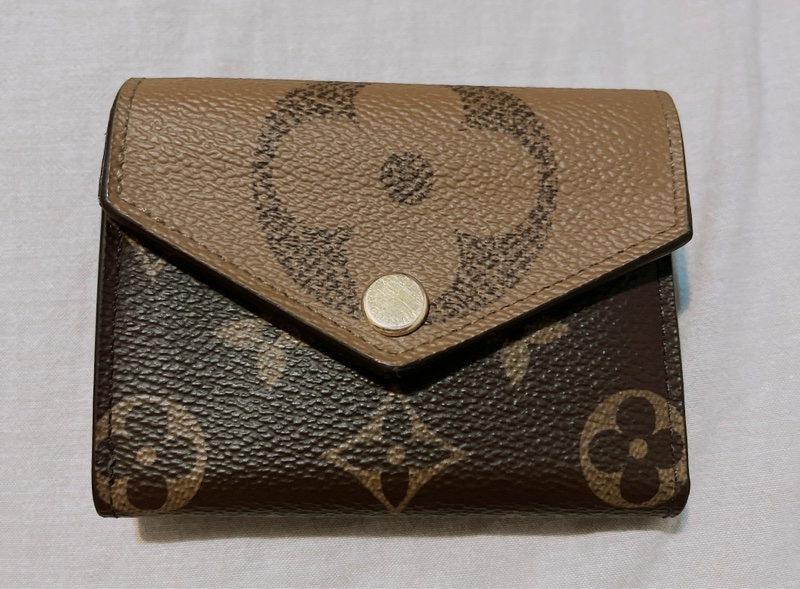 LV Zoé老花短夾-0