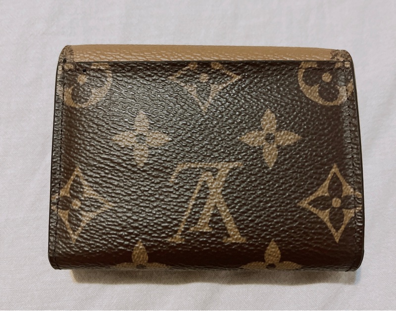 LV Zoé老花短夾-1