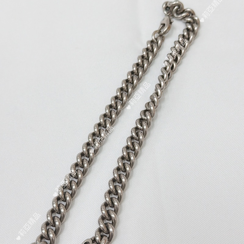 莉亞精品♡ BALENCIAGA BB icon項鍊 #M 二手美品-7