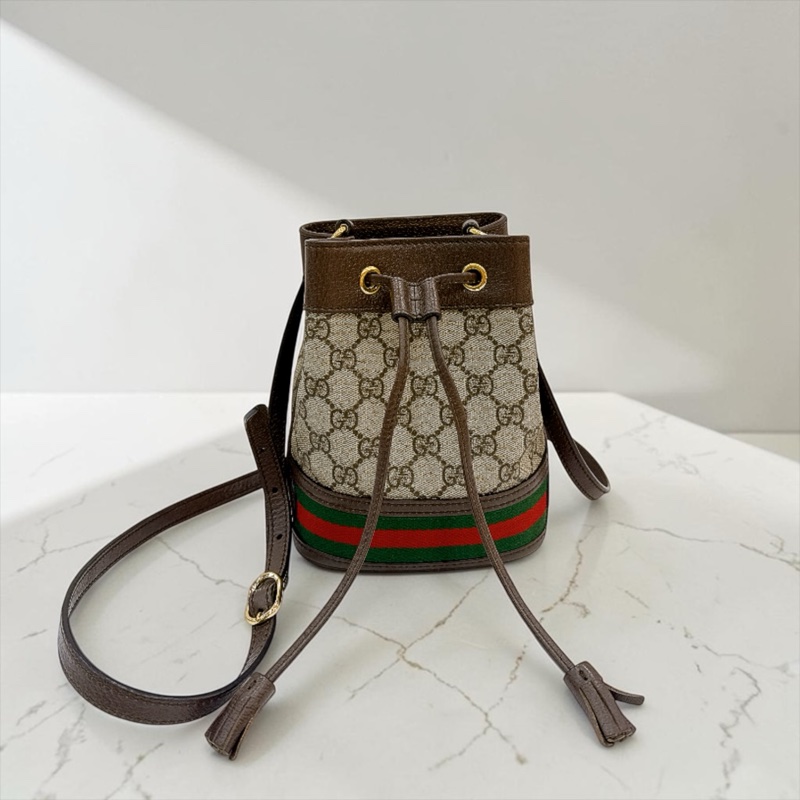 莉亞精品♡ Gucci 水桶包 二手美包-0