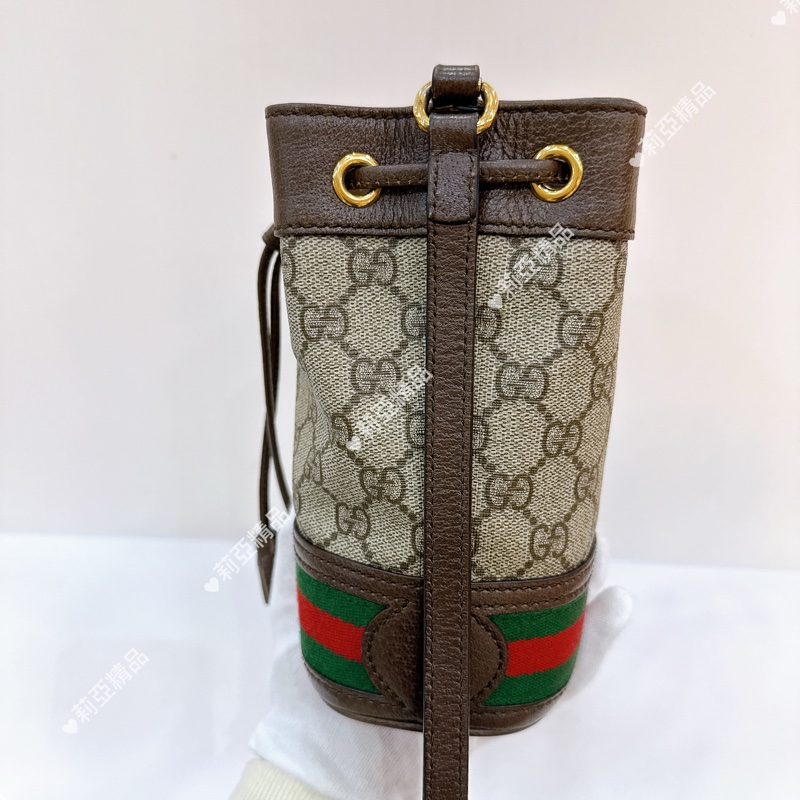 莉亞精品♡ Gucci 水桶包 二手美包-5
