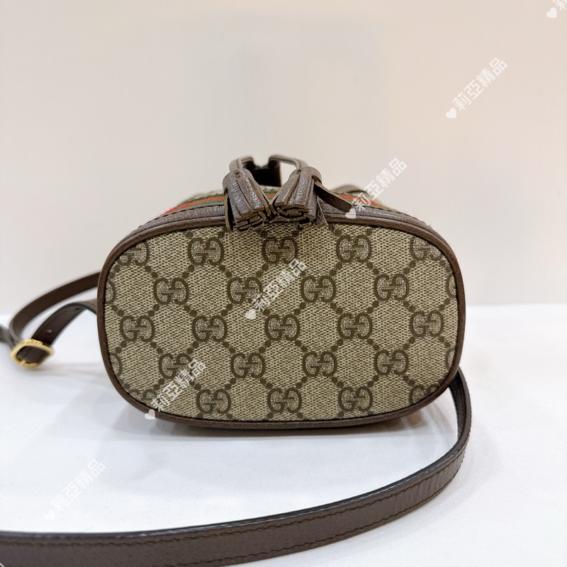 莉亞精品♡ Gucci 水桶包 二手美包-6