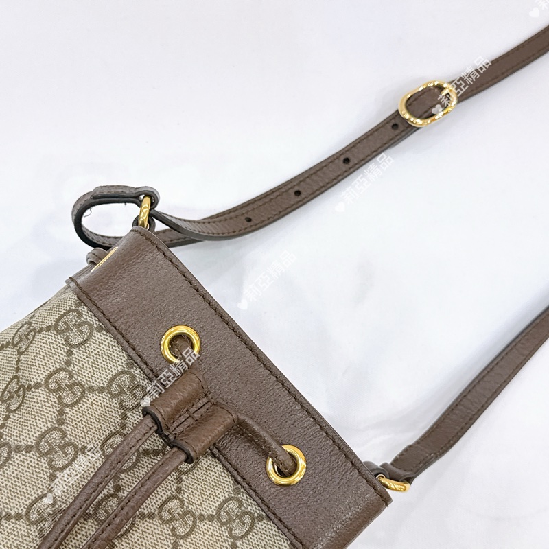 莉亞精品♡ Gucci 水桶包 二手美包-12