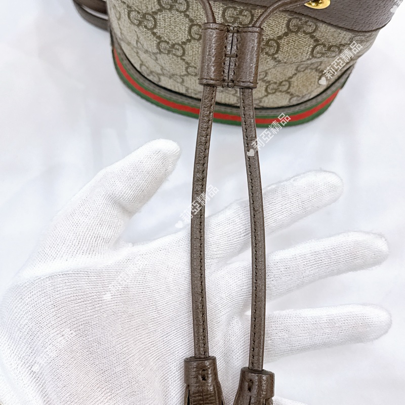 莉亞精品♡ Gucci 水桶包 二手美包-14