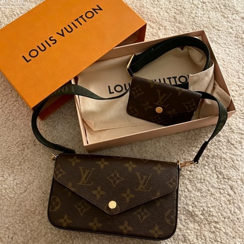 Louis Vuitton路易威登經典老花三合一芯片款全配🐿️