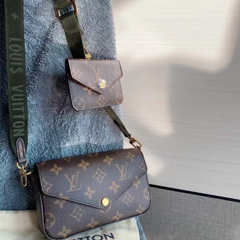 Louis Vuitton路易威登經典老花三合一芯片款全配🐿️-5