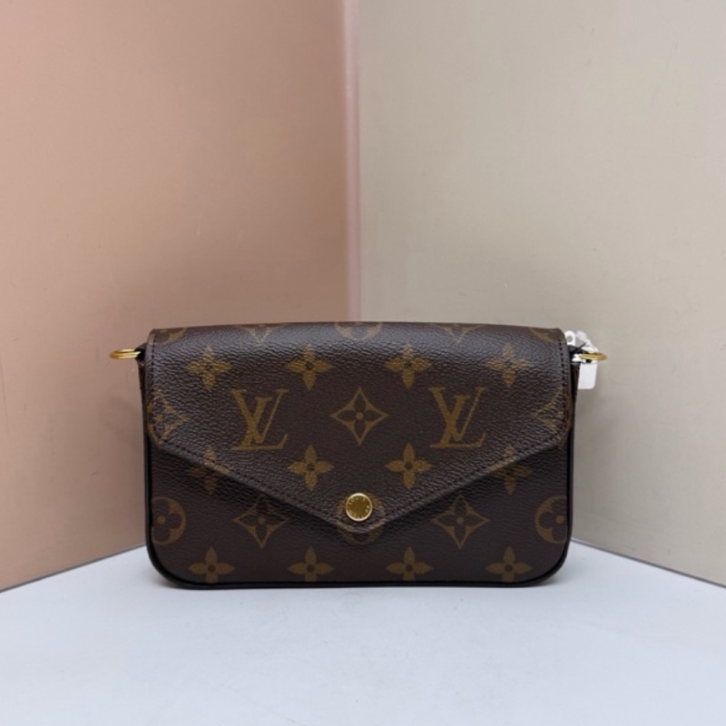 Louis Vuitton路易威登經典老花三合一芯片款全配🐿️-13