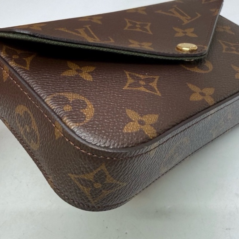 Louis Vuitton路易威登經典老花三合一芯片款全配🐿️-16