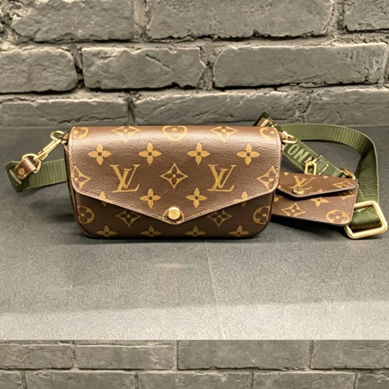 Louis Vuitton路易威登經典老花三合一芯片款全配🐿️-43