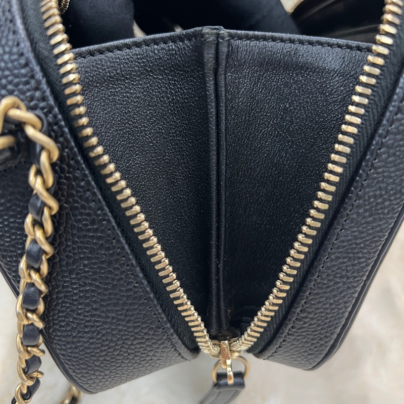 Chanel CC Filigree Vanity Case 。 XC471-23