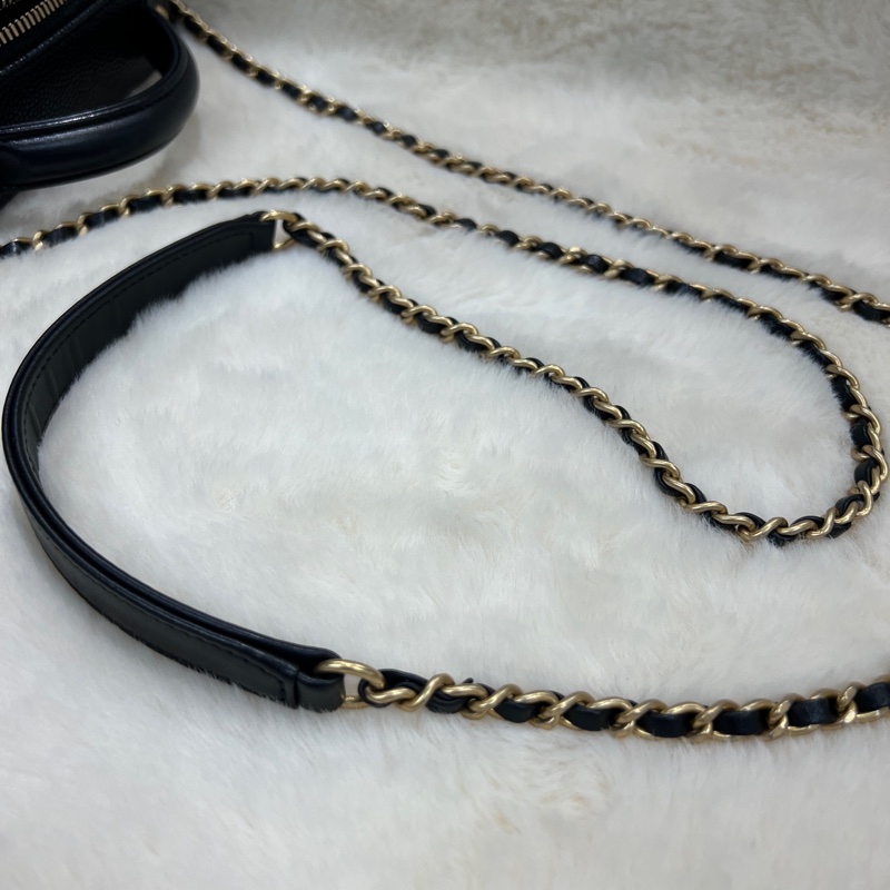 Chanel CC Filigree Vanity Case 。 XC471-29