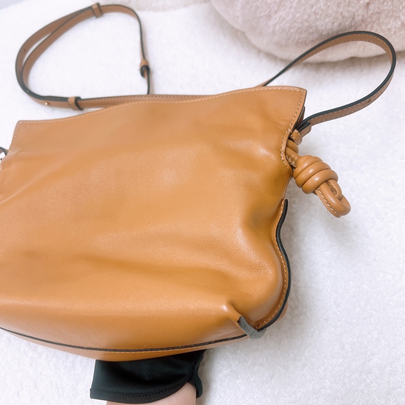 Loewe flamenco mini 沙漠棕福袋包-7