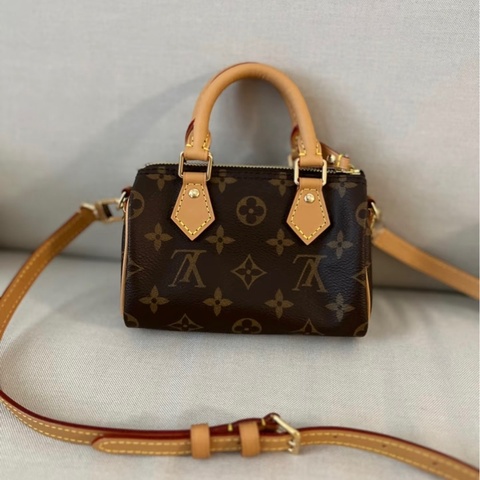 「JL精品代購」98新 LV Speedy Nano