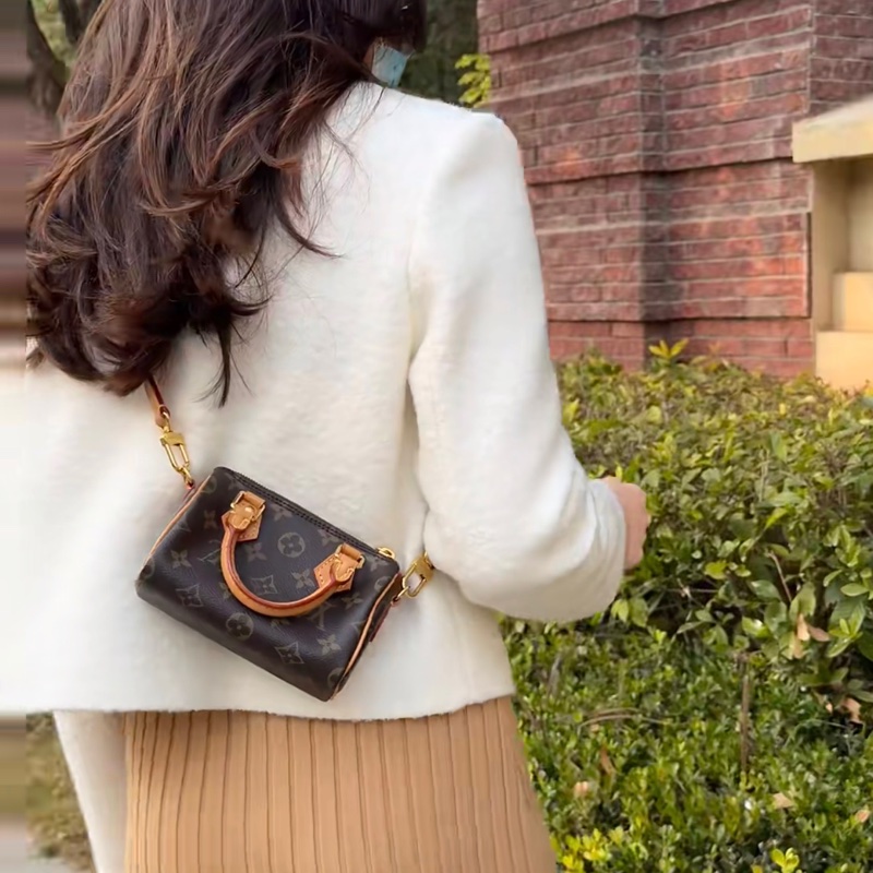 「JL精品代購」98新 LV Speedy Nano-1