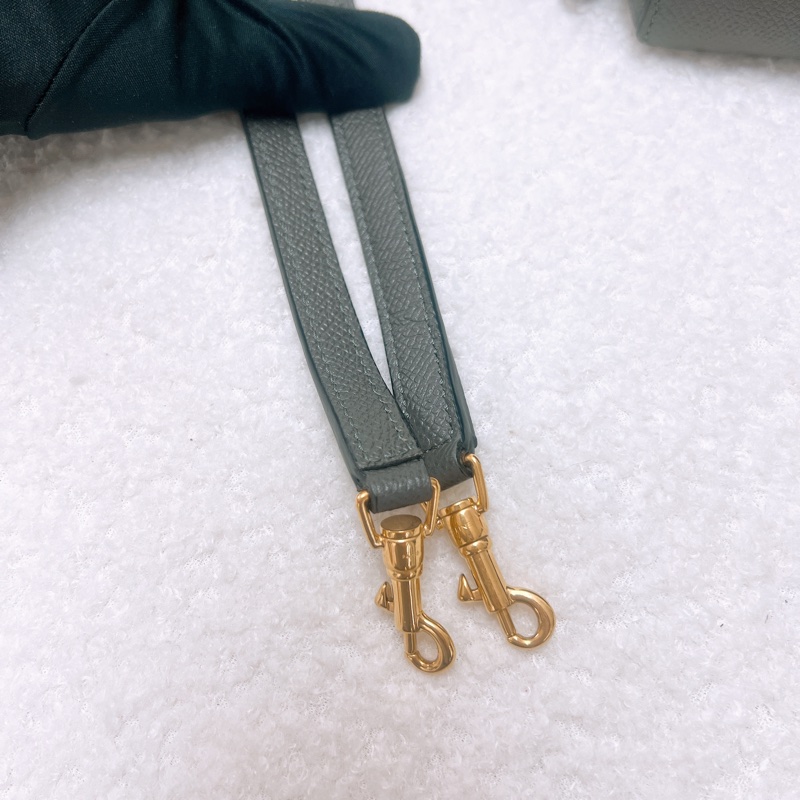Celine belt nano 灰色鯰魚包-8