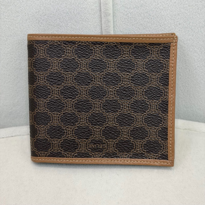 CELINE 凱旋門老花短夾 XA423-1