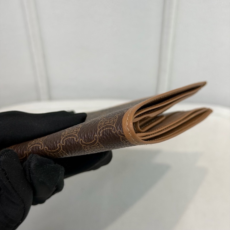 CELINE 凱旋門老花短夾 XA423-7