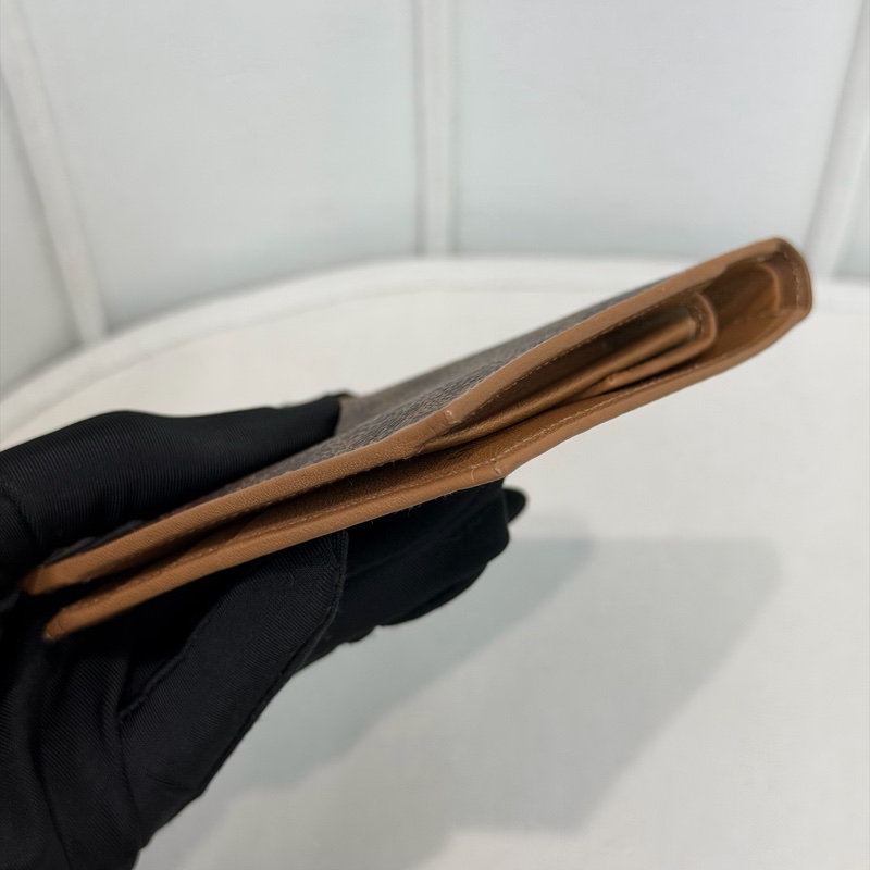 CELINE 凱旋門老花短夾 XA423-10