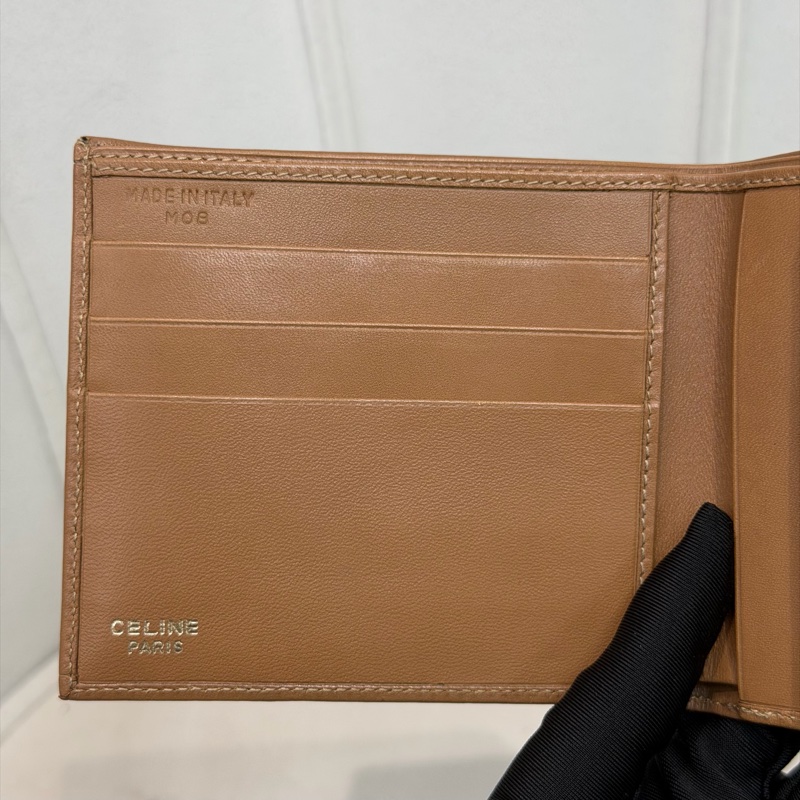 CELINE 凱旋門老花短夾 XA423-11