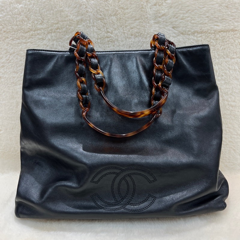 chanel Small Shopping Tote 玳瑁手提袋 XC469-7