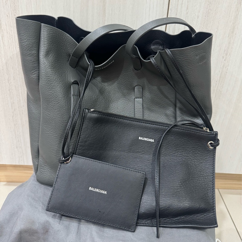 Balenciaga 大象灰肩背兩用托特包-17