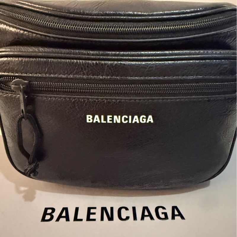 BALENCIAGA EXPLORER 腰包 男士 黑-2