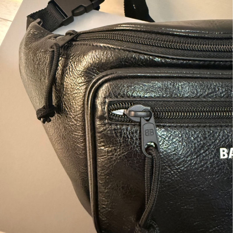 BALENCIAGA EXPLORER 腰包 男士 黑-10