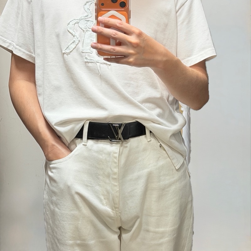 LV Initiales 40毫米雙面皮帶-6