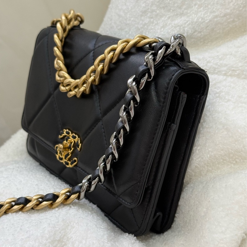 (台灣購證🇹🇼全配)Chanel 黑金19 woc 旋轉扣 ✨最新晶片款-2
