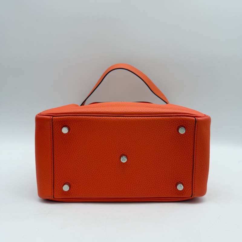 愛馬仕Hermes lindy26銀扣 手提單肩包-7
