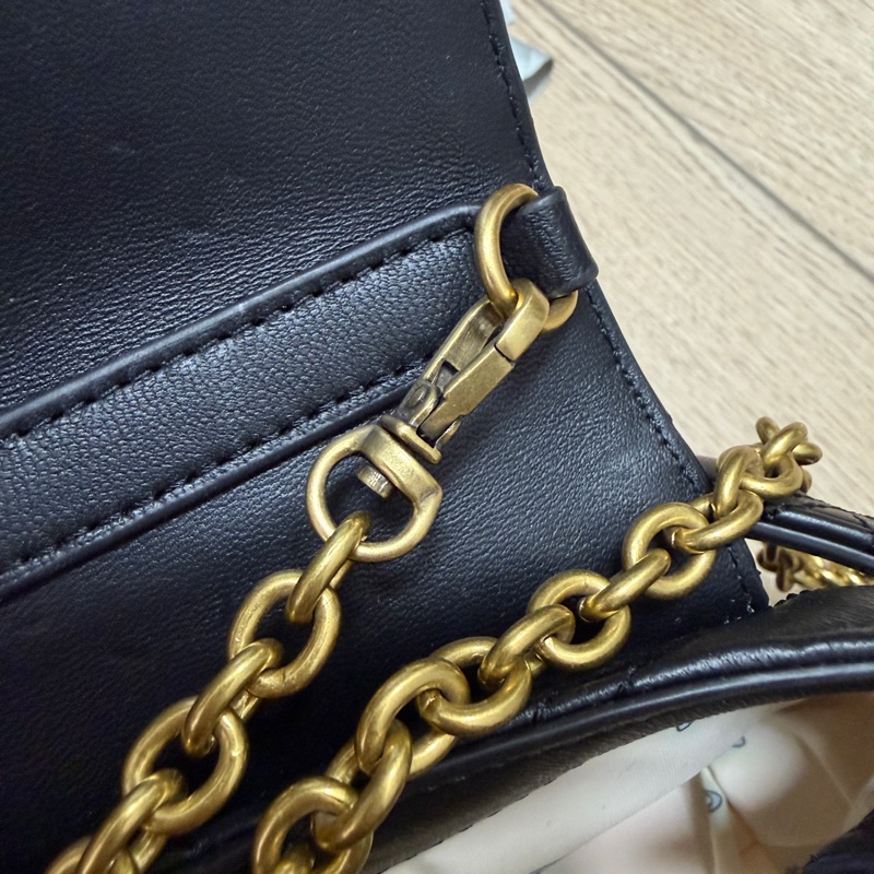 Vivienne Westwood Black Hazel Medium Bag 中號 肩背包/斜背包-12