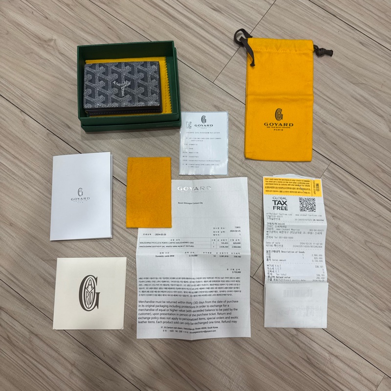 GOYARD Malesherbes Card Wallet-12