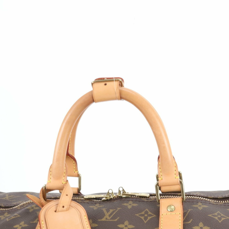 路易威登 Monogram Keepall Bandoulière 55 M41414 男士真皮波士頓手提包-1