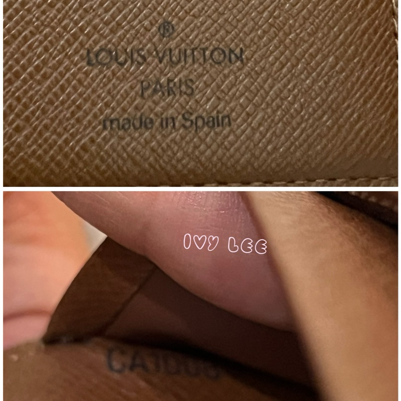 LOUIS VUITTON M61663 經典 Monogram 帆布牛皮蝴蝶釦 對折中夾 正品 二手精品-21