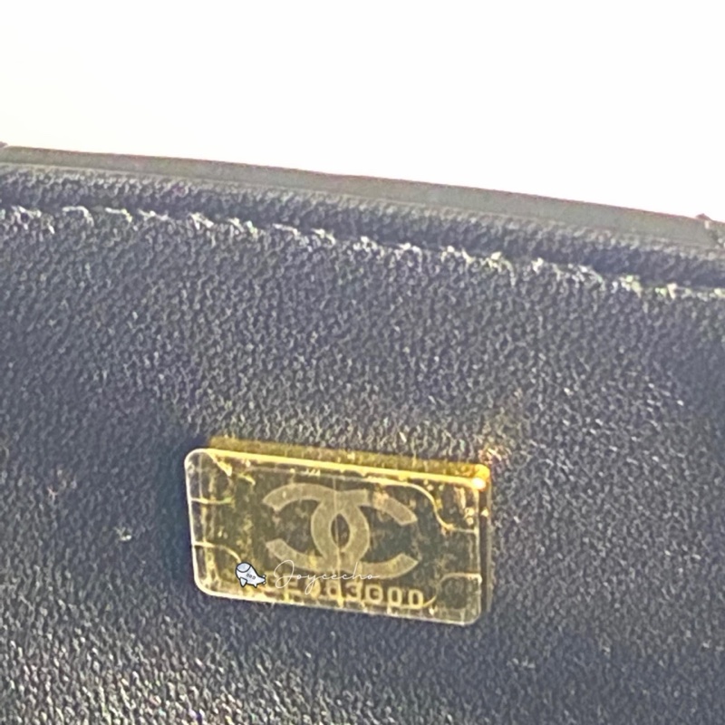 914intheair精品代購『限量品閒置』Chanel 香奈兒 經典黑金牛mini coco 2.55 口蓋包 大mini CF 20cm 山形紋-39