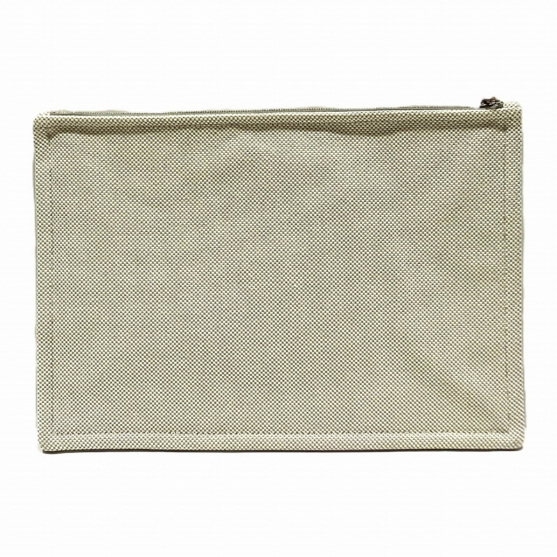 愛馬仕 Hermès Electric Yachting GM 帆布手拿包 - 免運費-1