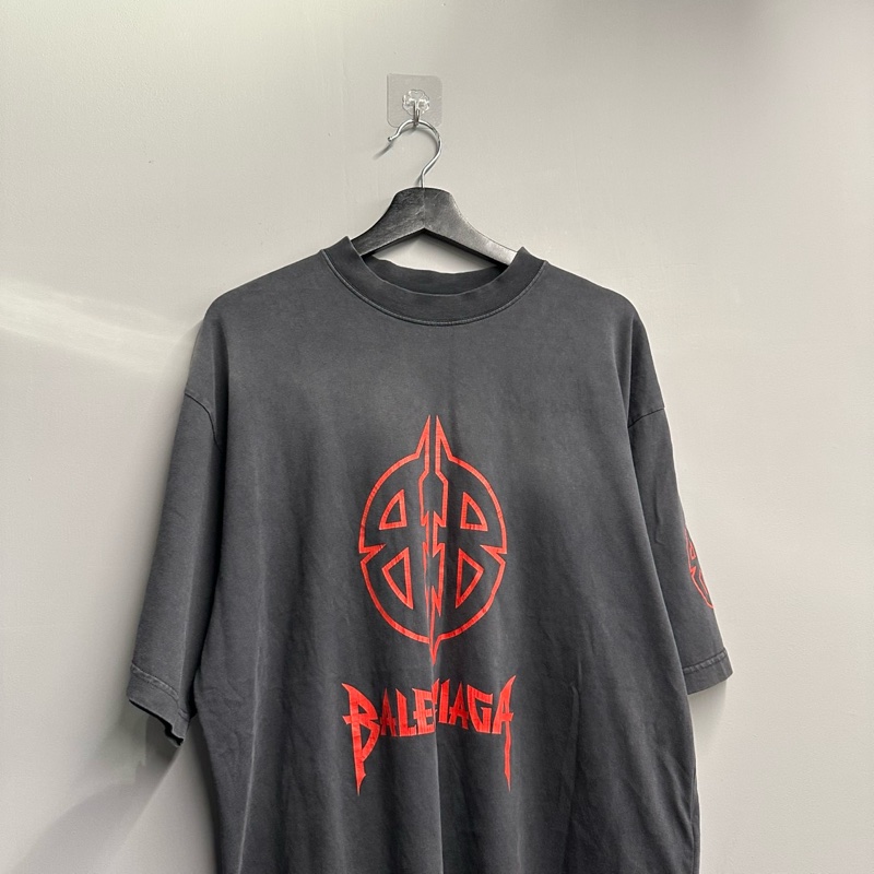 近新品🌟Balenciaga 紅色Logo破壞短袖｜Classic Trend CT精品｜台北東區實體-2