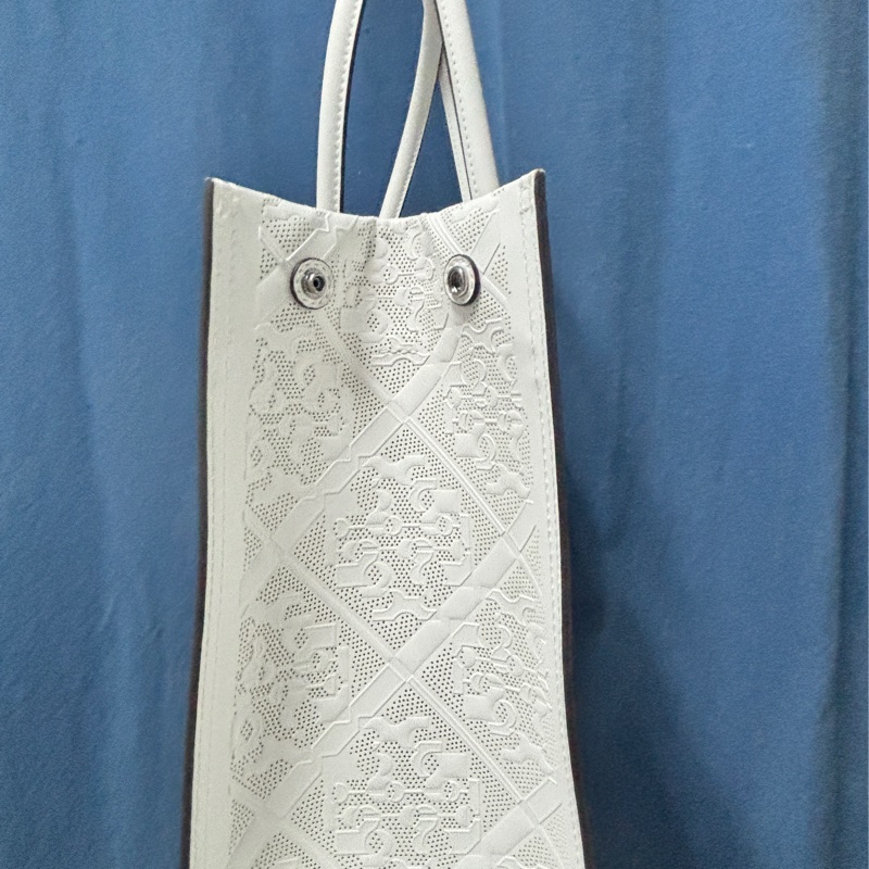 Tory Burch  Ella Bio 蕾絲紋路托特包-3