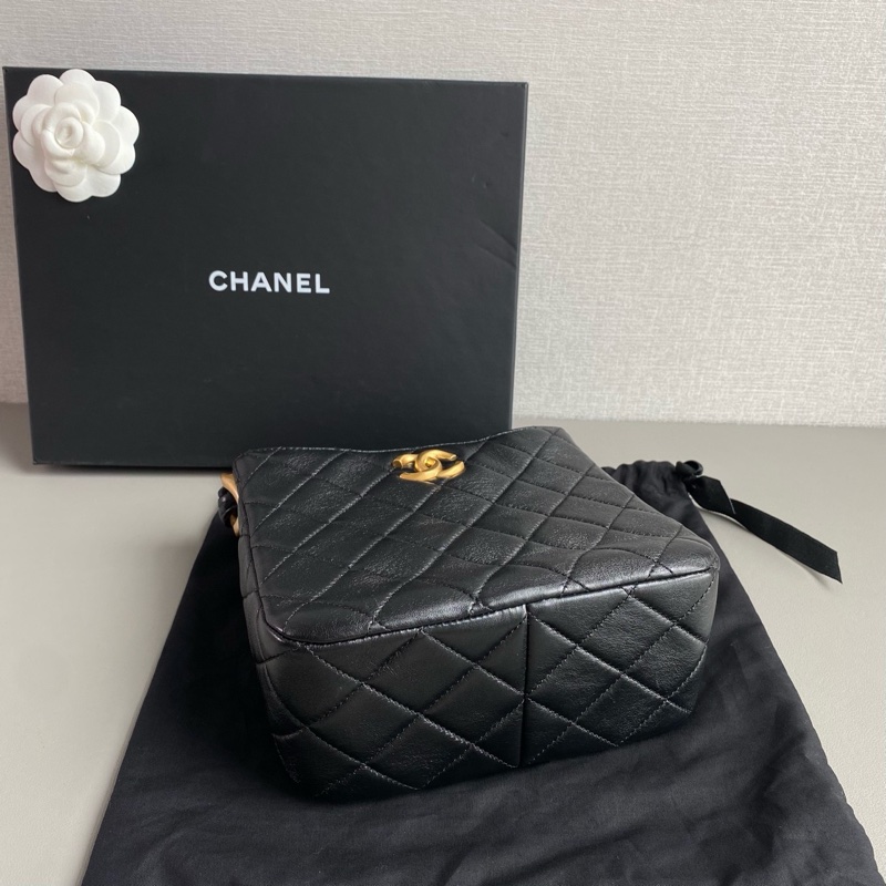 ✨Chanel 24s 粗鏈條hobo 芯片款 98新🆕-6