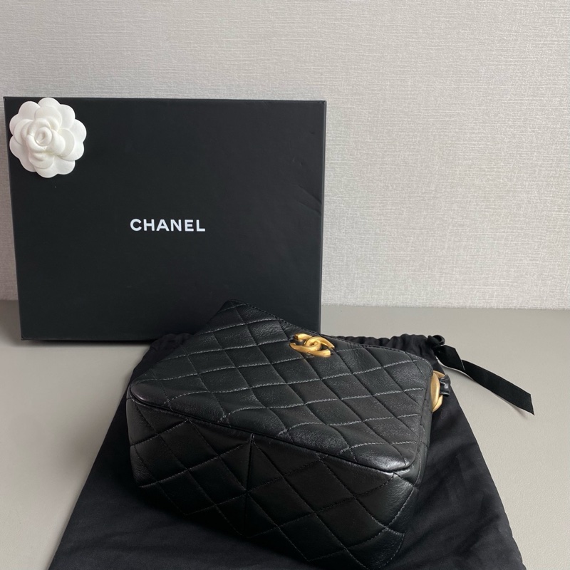 ✨Chanel 24s 粗鏈條hobo 芯片款 98新🆕-7