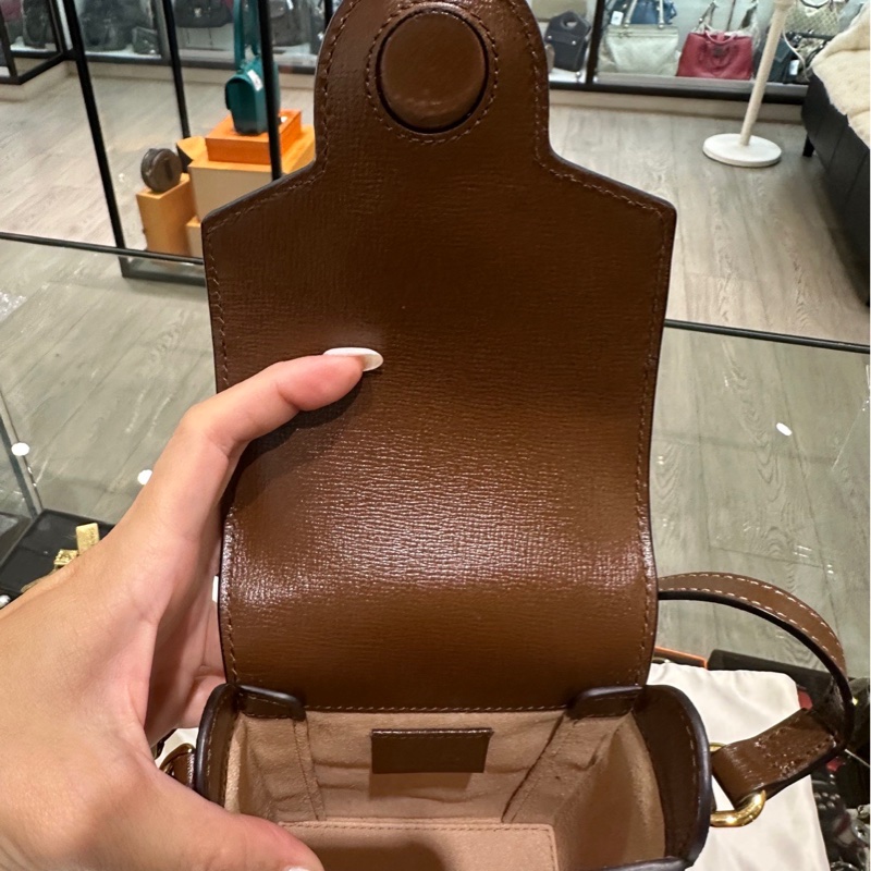 GUCCI老花1955 Horsebit 復古手機包 625615-2