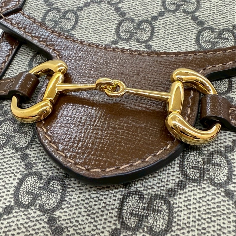 GUCCI老花1955 Horsebit 復古手機包 625615-21