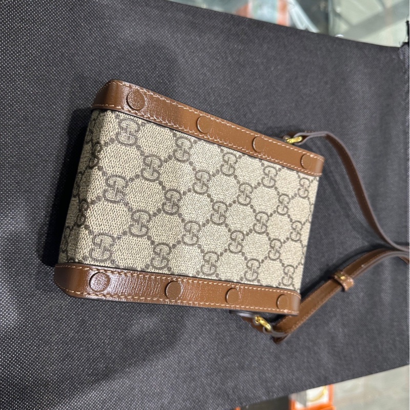 GUCCI老花1955 Horsebit 復古手機包 625615-30