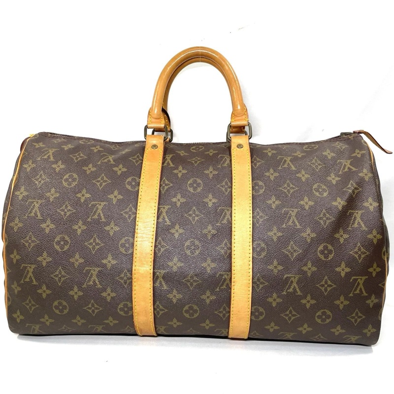 🌷Louis Vuitton Keepall45 行李包手提包｜經典花紋✦fufu style 精品✦ 氣質款｜行李箱-1