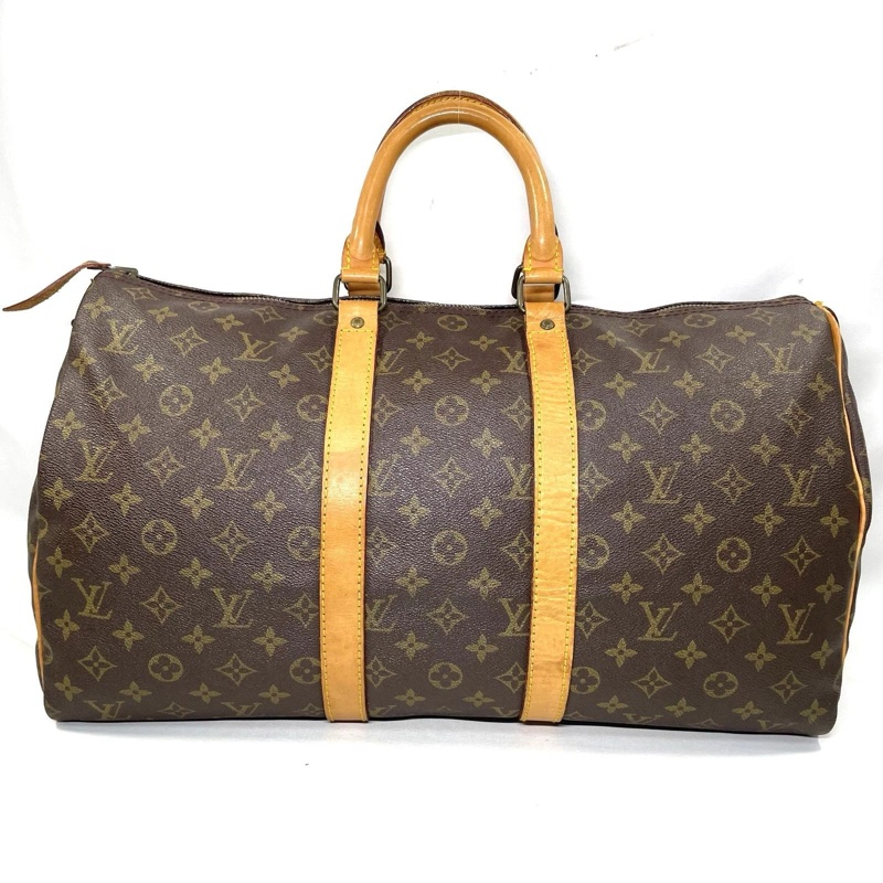 🌷Louis Vuitton Keepall45 行李包手提包｜經典花紋✦fufu style 精品✦ 氣質款｜行李箱-2