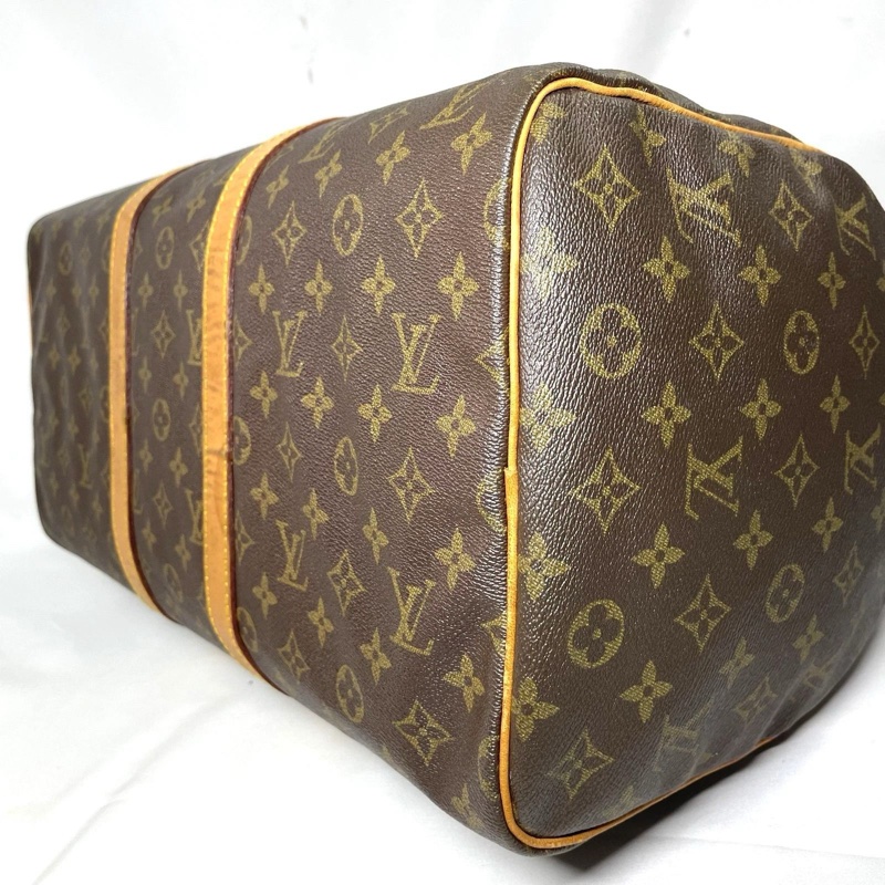 🌷Louis Vuitton Keepall45 行李包手提包｜經典花紋✦fufu style 精品✦ 氣質款｜行李箱-12
