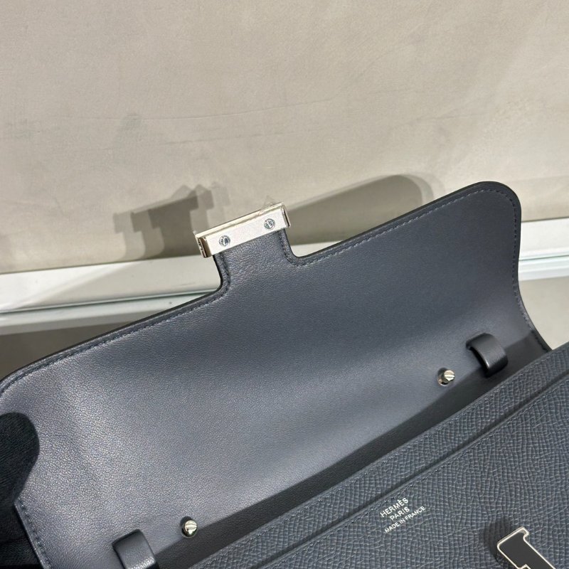 HERMES Constance to go - 霧霾灰琺瑯釦 W-6