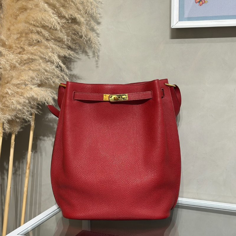 HERMES So kelly 26 - 國旗紅金 🄼-0
