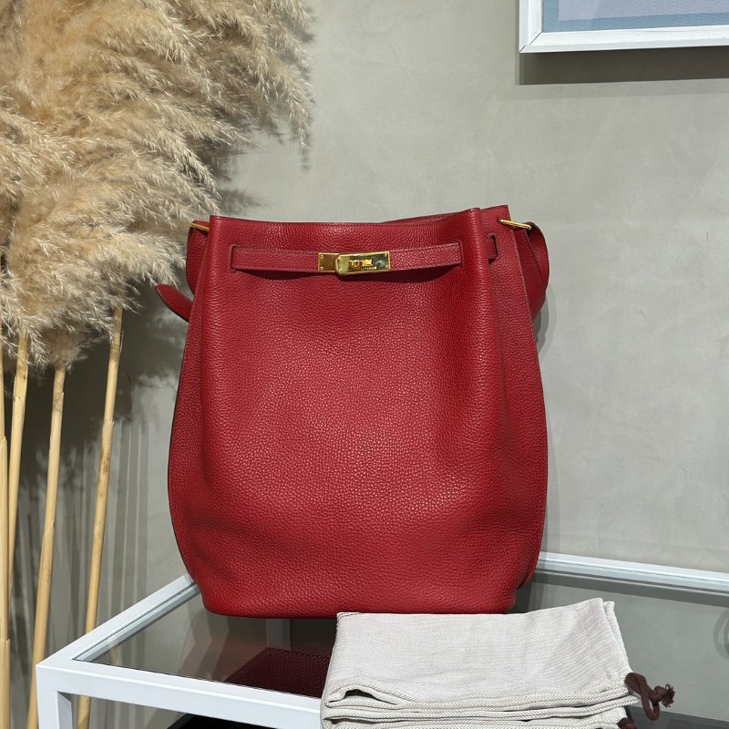 HERMES So kelly 26 - 國旗紅金 🄼-16